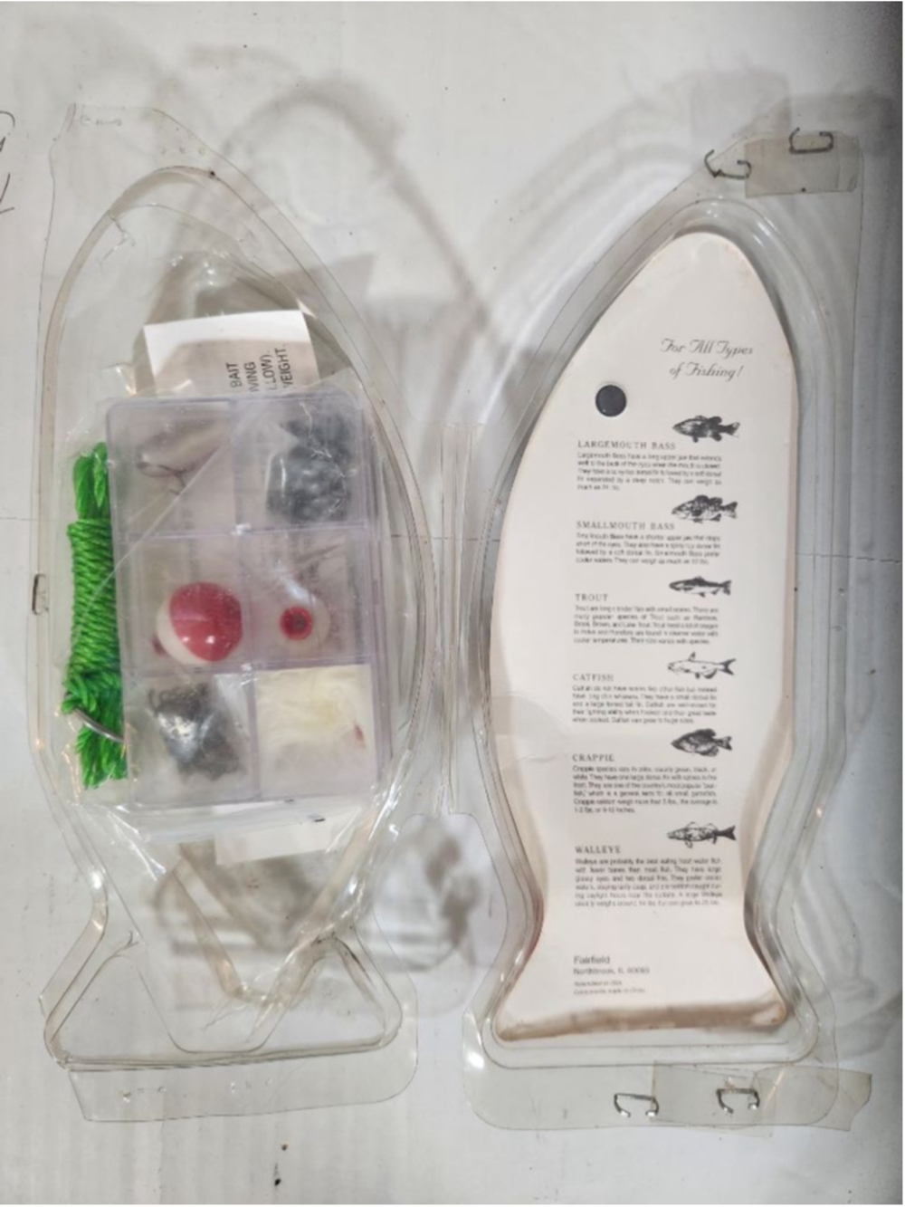 Vintage-Style "Fishin' Fun Kit" – Complete Beginner Tackle Box
